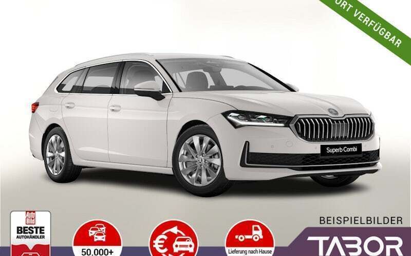 Weiß (kristallweiß) Neu 2024 Skoda Superb Selection Kombi | 35.388 € (Superpreis) - Bild 1/4