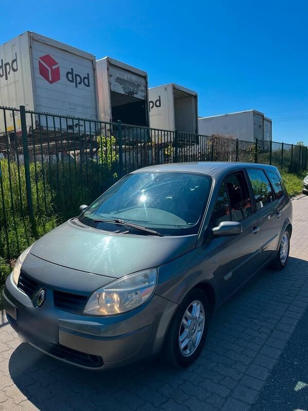 Grau Gebraucht 2005 Renault Scénic II Van / Kleinbus | 749 € - Bild 1/4