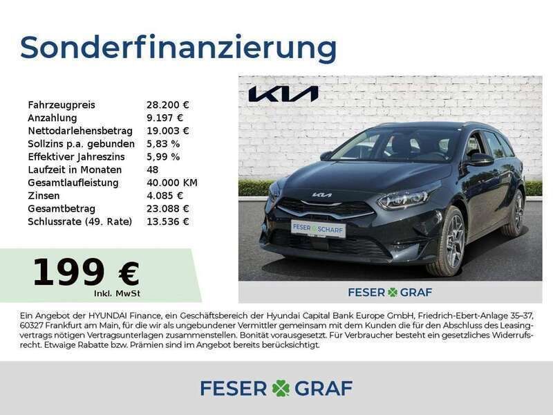 Silber Neu 2025 Kia Ceed Sportswagon 4 Kombi | 28.200 € (Fairer Preis) - Bild 1/4