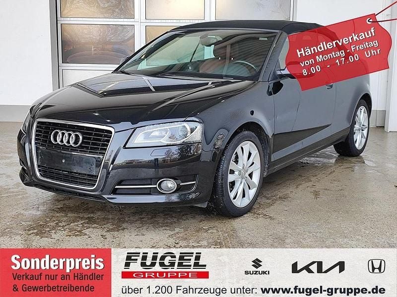 Phantomschwarz perleffekt Gebraucht 2010 Audi A3 Cabriolet Sport Cabrio | 4.399 € (Superpreis) - Bild 1/4
