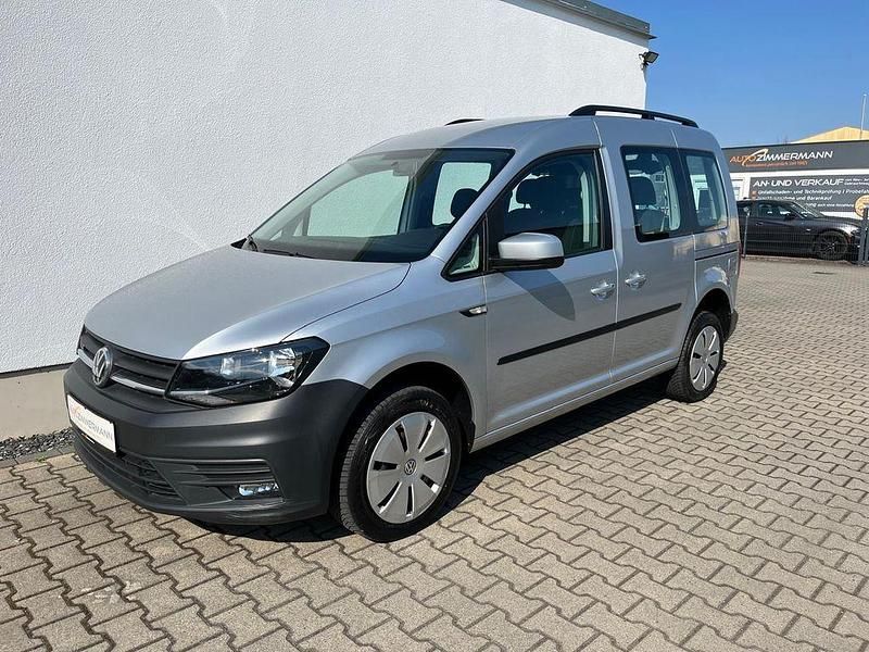 Gebraucht VW Caddy 122 PS (89 kW) 2020 Silber Van / Kleinbus