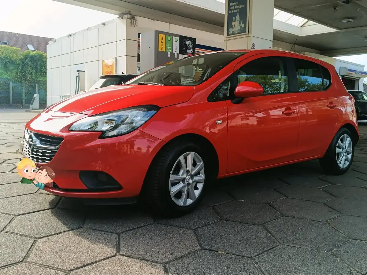 Gebraucht Opel Corsa 90 PS (66 kW) 2015 Rot Kleinwagen