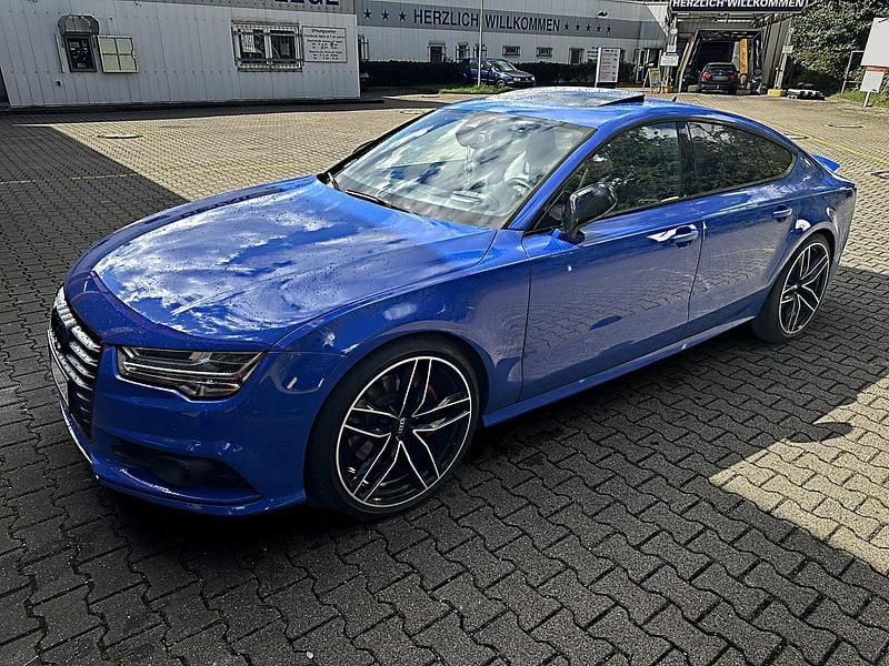 Second-hand Audi A7 Competition 326 CP (239 kW) 2017 Albastru Hatchback