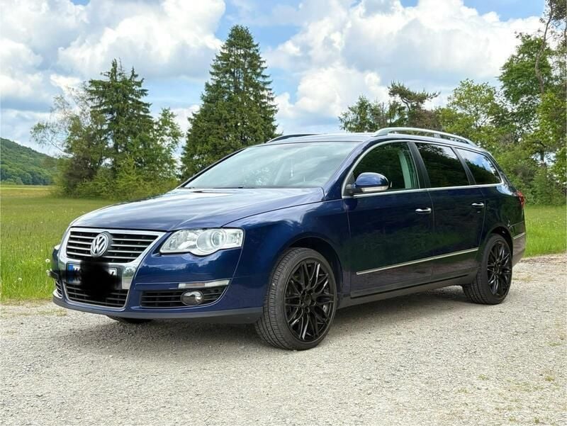 Blau Gebraucht 2007 VW Passat Kombi | 7.200 € - Bild 1/4