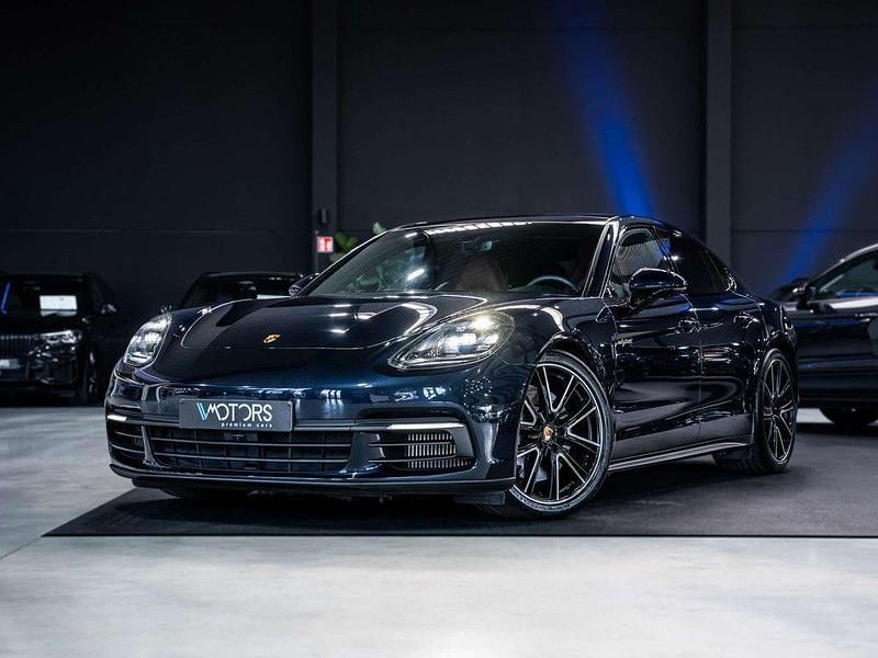 Blau Gebraucht 2018 Porsche Panamera 4 Limousine | 59.995 € (Superpreis) - Bild 1/4