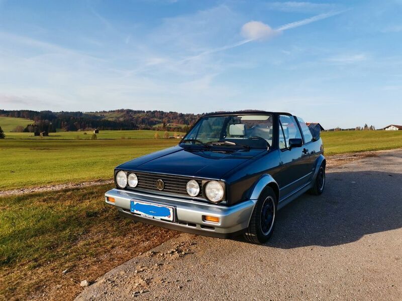 Gebraucht VW Golf Cabriolet 98 PS (72 kW) 1990 Blau Cabrio