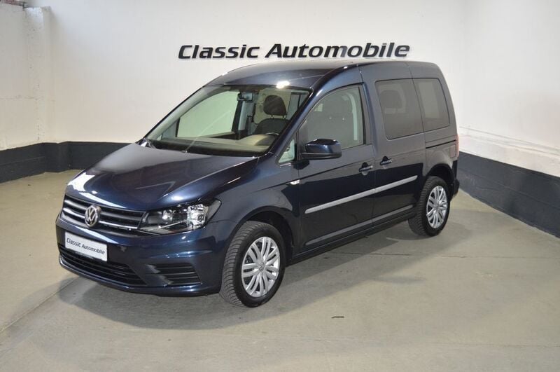 Blau Gebraucht 2018 VW Caddy Trendline Van / Kleinbus | 17.900 € (Guter Preis) - Bild 1/4