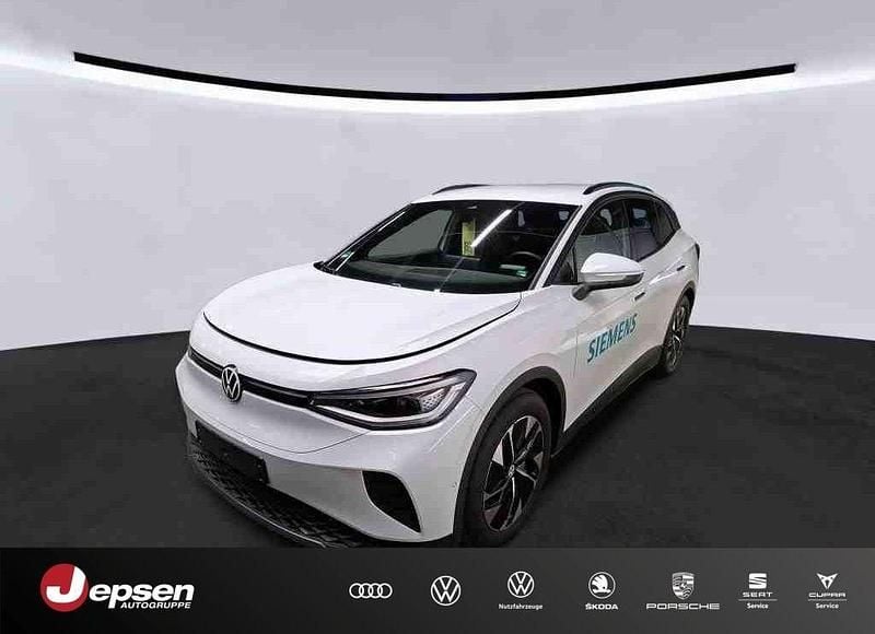 Gletscherweiß metallic Gebraucht 2024 VW ID.4 Pro SUV | 37.470 € (Superpreis) - Bild 1/4
