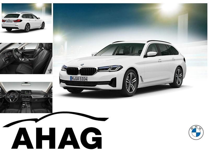 Schwarz Gebraucht 2022 BMW 530 Sport Line Kombi | 27.940 € (Superpreis) - Bild 1/4