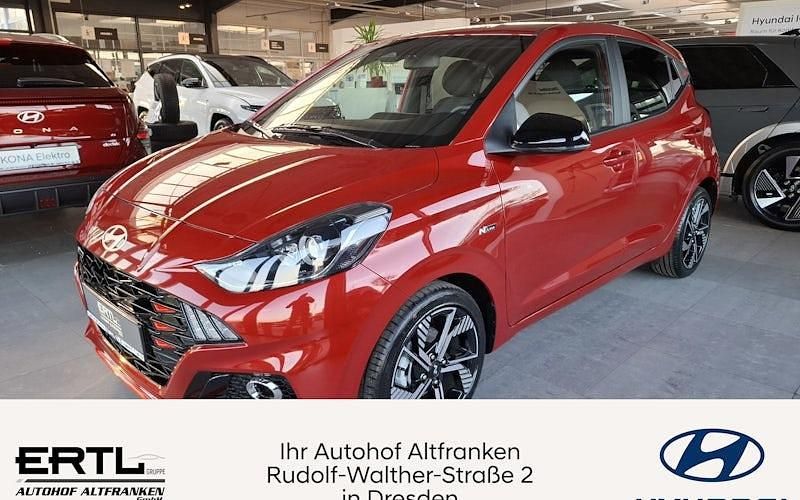 Neu Hyundai i10 N Line 90 PS (66 kW) 2025 Rot Kleinwagen