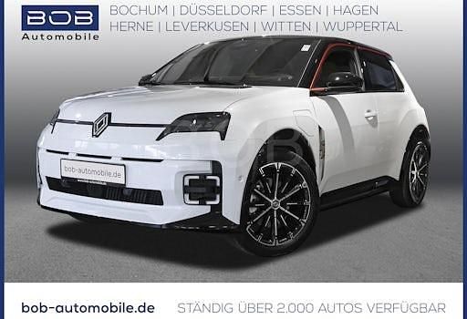 Neu Renault R5 Iconic 110 kW (150 PS) 2025 Perlmuttweiß + black pearlschwarz (weiß) Kleinwagen