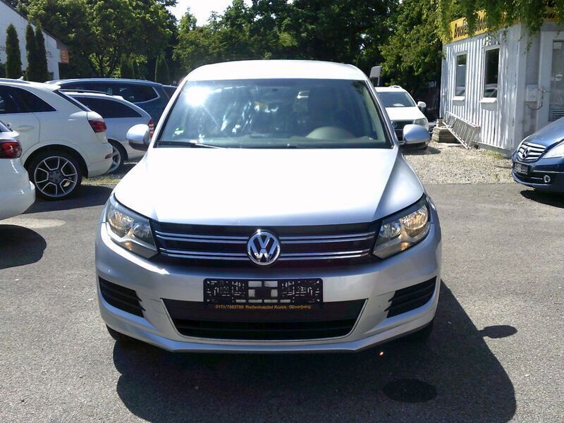 Silber Gebraucht 2014 VW Tiguan Sportline SUV | 8.900 € (Fairer Preis) - Bild 1/4