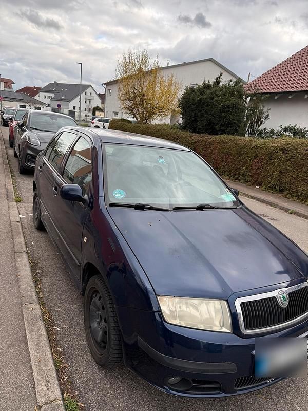 Gebraucht Skoda Fabia 60 PS (44 kW) 2005 Blau Kleinwagen