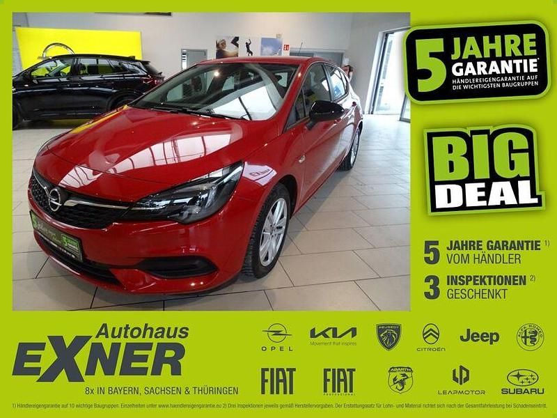 Rot Gebraucht 2021 Opel Astra Edition Limousine | 12.490 € (Guter Preis) - Bild 1/4