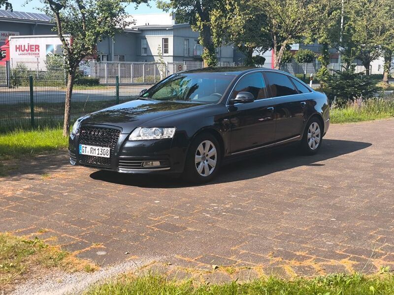 Schwarz Gebraucht 2010 Audi A6 S-Line Limousine | 10.499 € (Teuer) - Bild 1/4