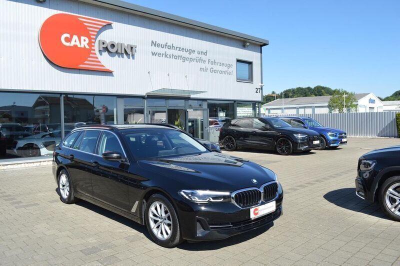 Schwarz ii Gebraucht 2021 BMW 520 Kombi | 28.990 € (Guter Preis) - Bild 1/4