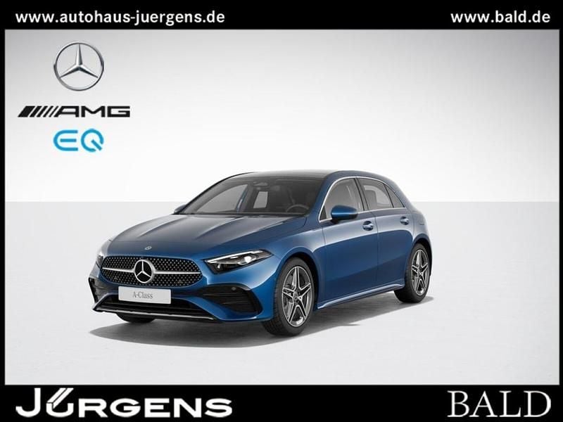 Spektralblau Gebraucht 2024 Mercedes A250 AMG Limousine | 39.690 € (Etwas zu teuer) - Bild 1/4