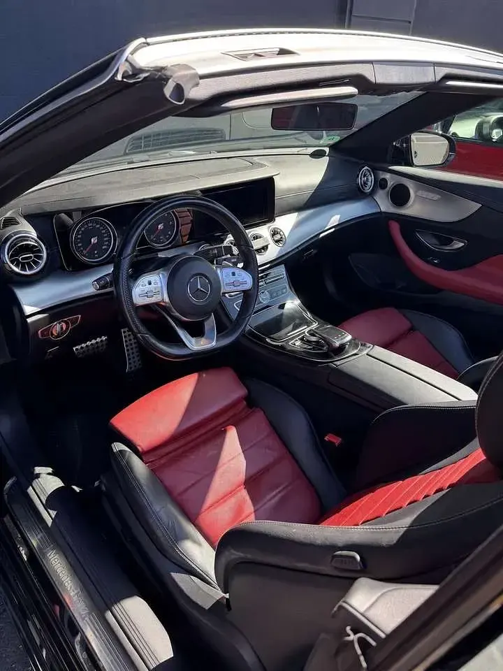 Gebraucht Mercedes E220 AMG line 194 PS (142 kW) 2019 Schwarz Cabrio