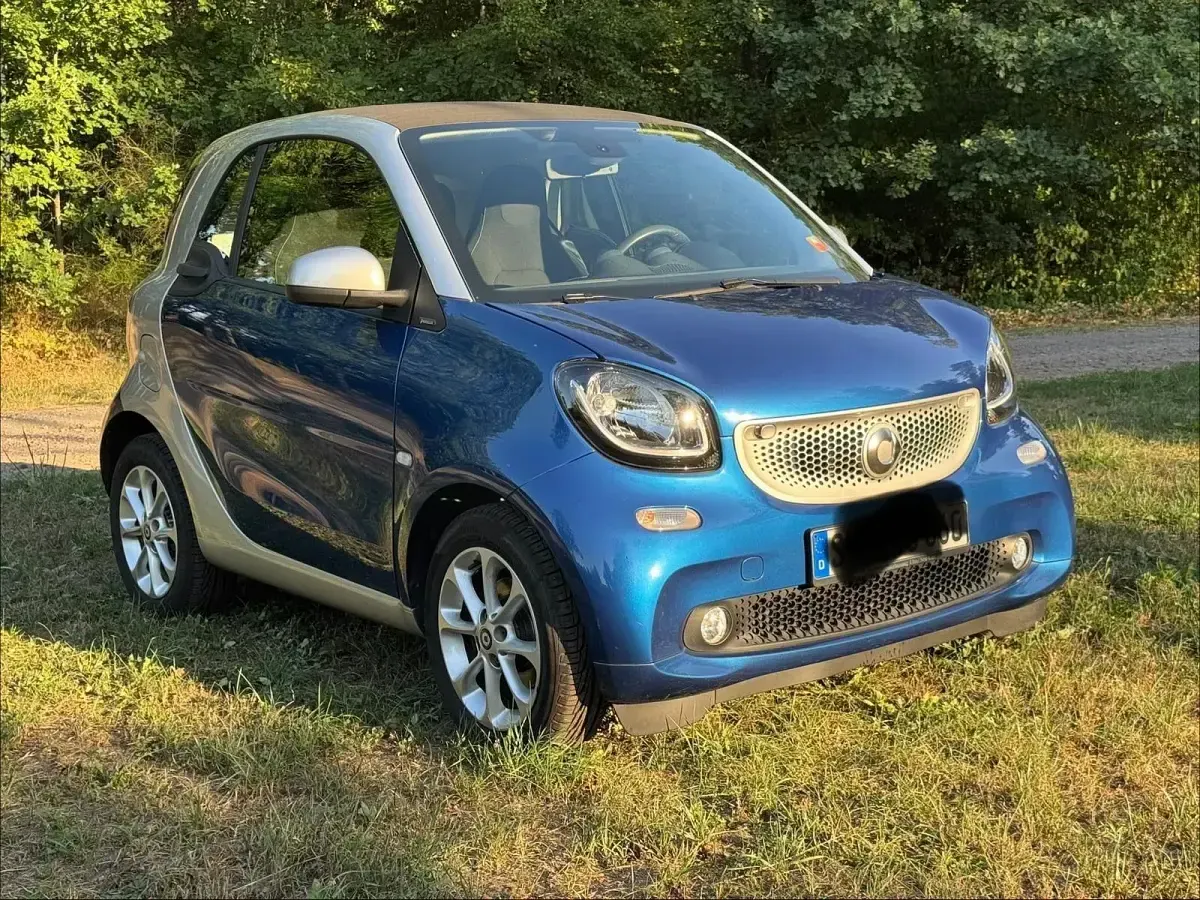 Gebraucht Smart ForTwo Coupé Passion 71 PS (52 kW) 2018 Blau Coupé