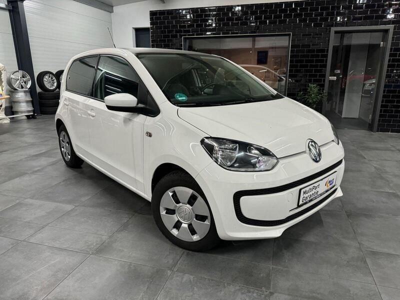 Weiß Gebraucht 2013 VW up! move up! Kleinwagen | 3.999 € - Bild 1/4