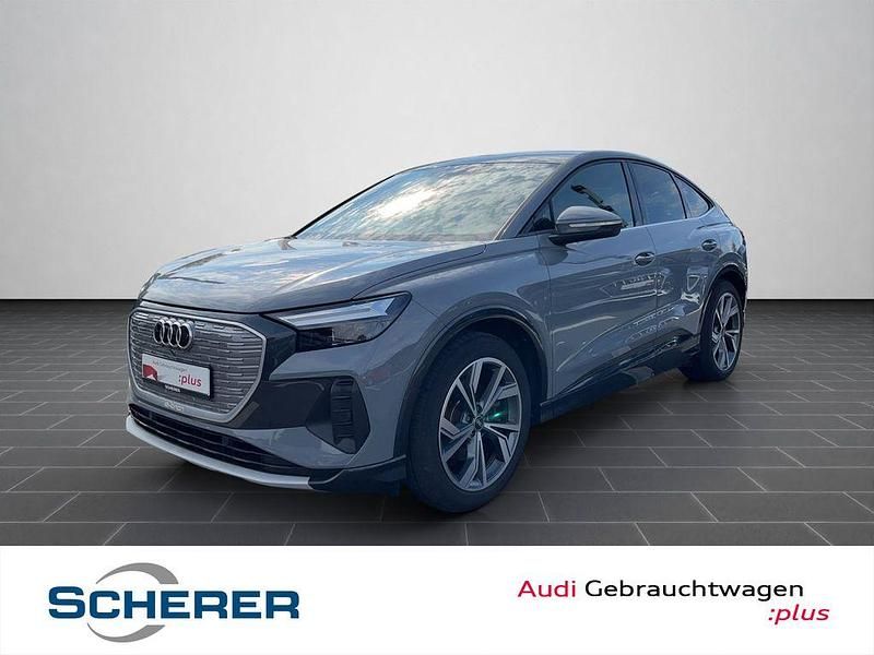 Kieselgrau Gebraucht 2022 Audi Q4 Sportback e-tron Advanced Plus SUV | 24.400 € (Guter Preis) - Bild 1/4
