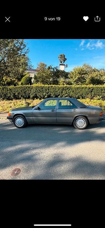 Andere farben Gebraucht 1988 Mercedes 190 Limousine | 8.400 € - Bild 1/4