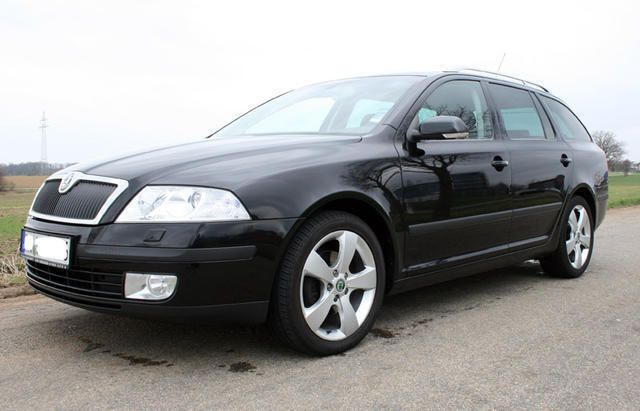 Gebraucht Skoda Octavia 160 PS (117 kW) 2008 Schwarz metallic Kombi
