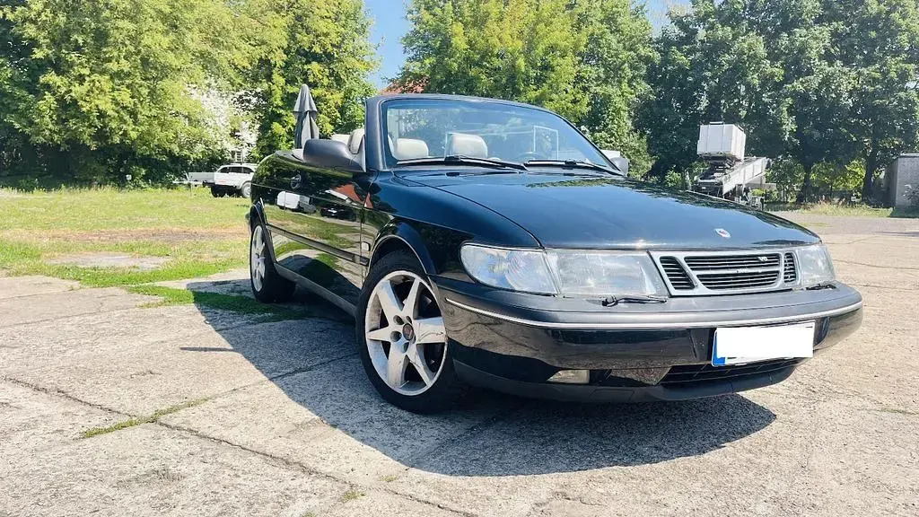 Gebraucht Saab 900 Cabriolet 231 PS (169 kW) 1995 Schwarz Cabrio