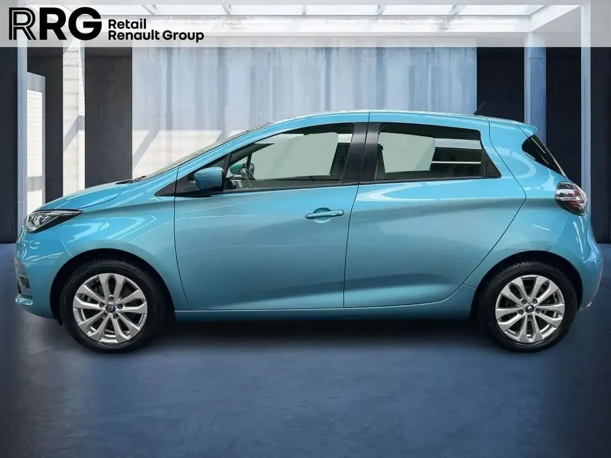Gebraucht Renault Zoe Experience 50 kW (69 PS) 2021 Aquamarinblau Kleinwagen