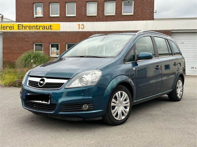 Grün Gebraucht 2006 Opel Zafira Edition Van / Kleinbus | 2.500 € (Guter Preis) - Bild 1/4