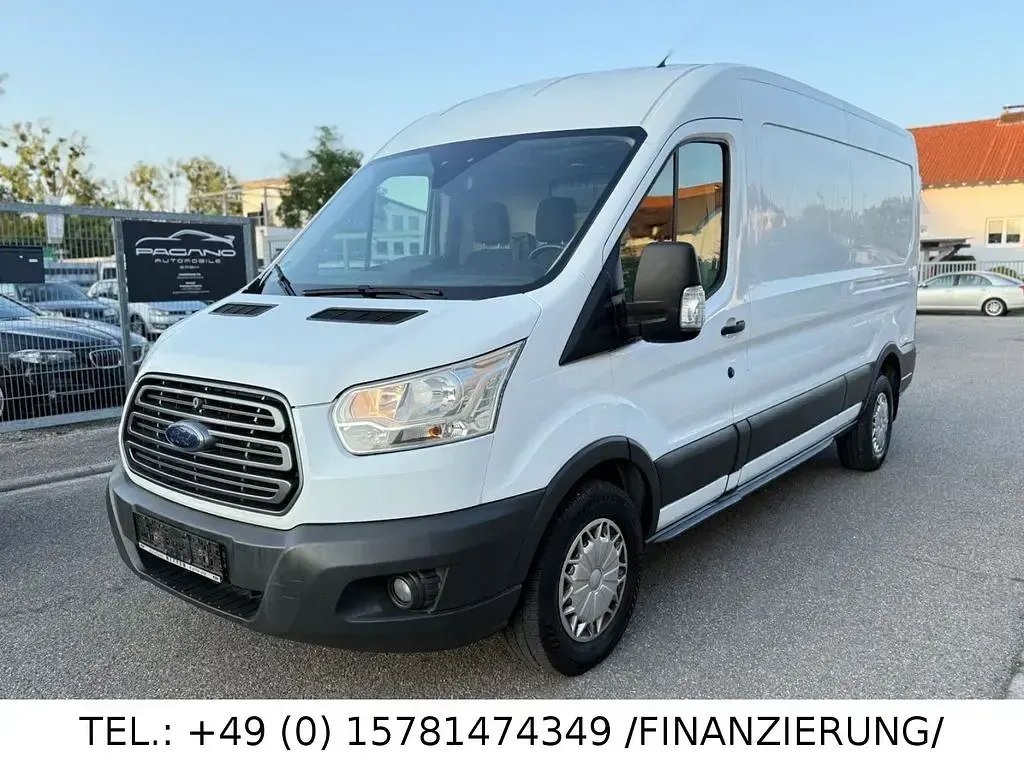 Gebraucht Ford Transit Trend 125 PS (91 kW) 2015 Weiß Van / Kleinbus