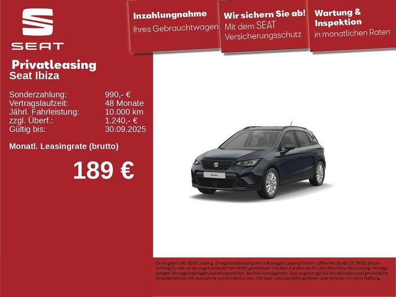 9k fjordblau Neu 2025 Seat Ibiza SUV | 26.155 € - Bild 1/4