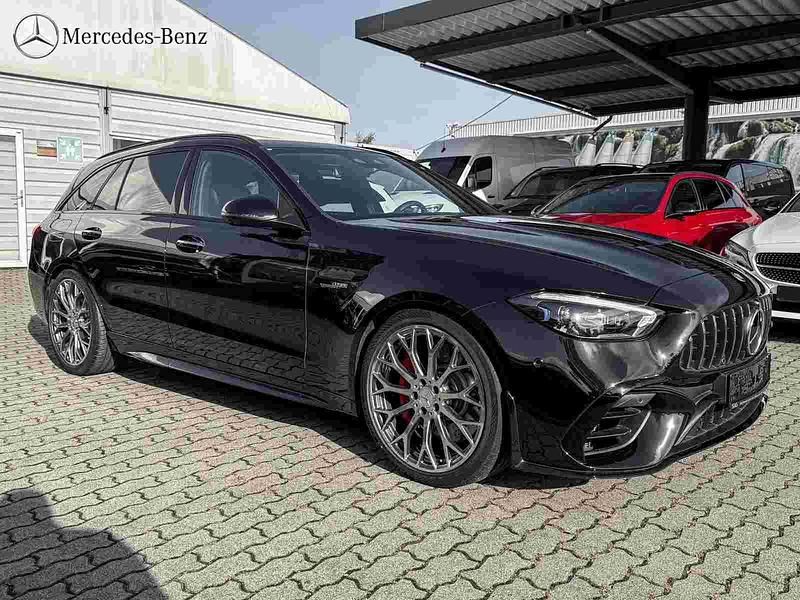 Gebraucht Mercedes C63 AMG AMG 476 PS (350 kW) 2024 Metalliclack obsidianschwarz Kombi