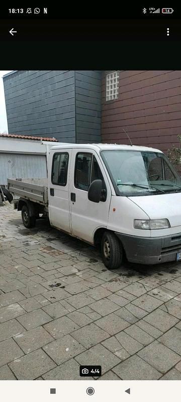 Gebraucht Fiat Ducato 128 PS (94 kW) 2001 Weiß Van