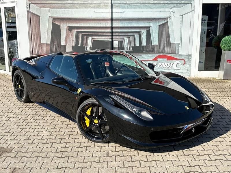 Gebraucht Ferrari 458 570 PS (419 kW) 2013 Schwarz Cabrio