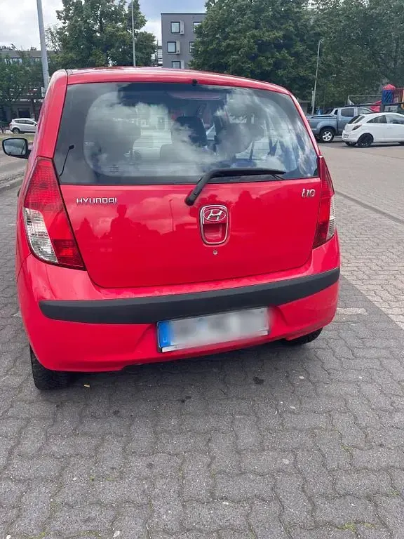 Gebraucht Hyundai i10 Classic 67 PS (49 kW) 2009 Rot Kleinwagen