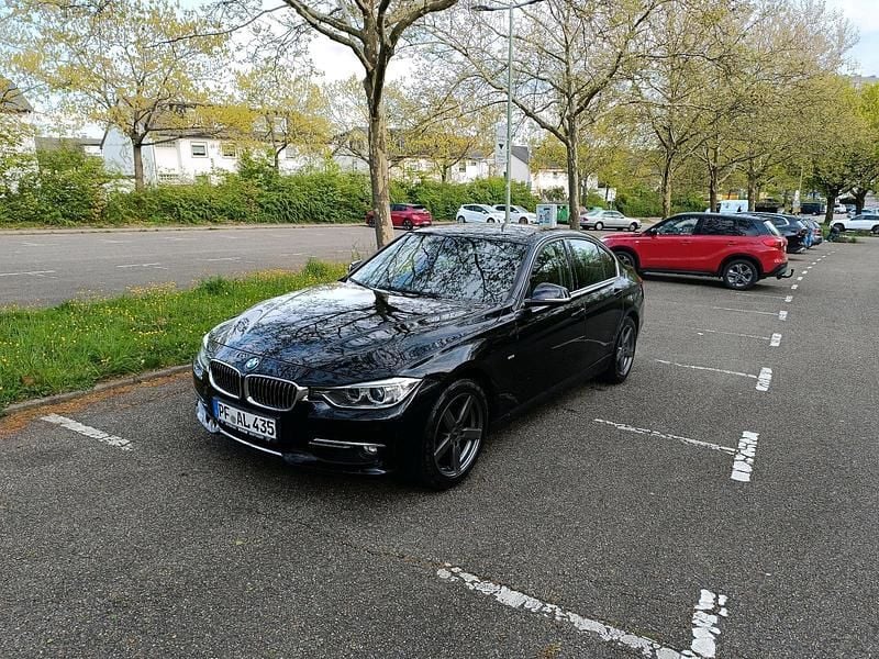 Schwarz Gebraucht 2013 BMW 320 Limousine | 8.200 € (Superpreis) - Bild 1/4