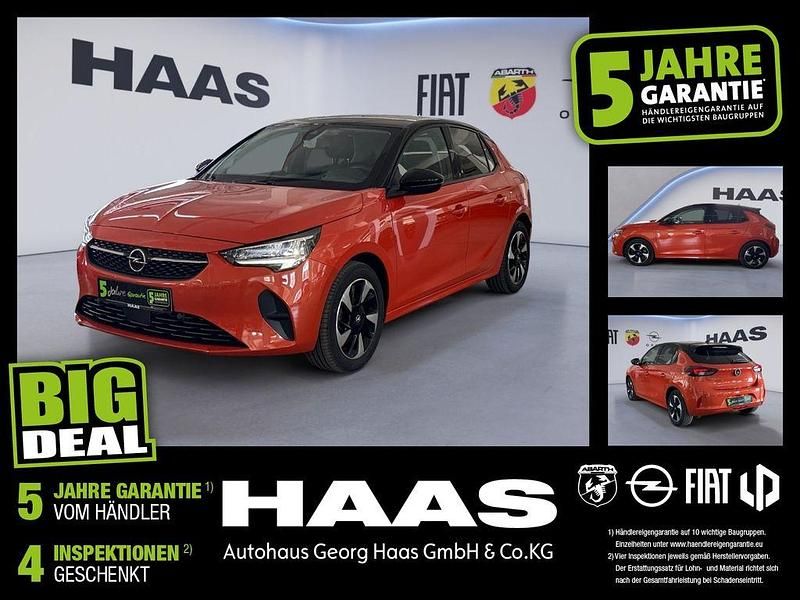 Power orange/dynamik orange Gebraucht 2021 Opel Corsa-e Kleinwagen | 13.280 € (Fairer Preis) - Bild 1/4