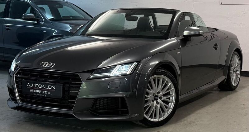 Grau Gebraucht 2015 Audi TT Roadster S-Line Cabrio | 19.999 € (Teuer) - Bild 1/4
