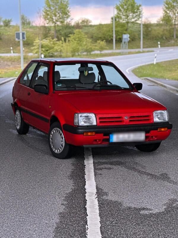 Rot Gebraucht 1992 Nissan Micra Kleinwagen | 299 € - Bild 1/4