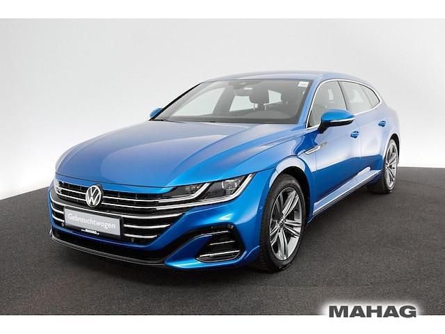 Eisvogelblau metallic Gebraucht 2023 VW Arteon R-line Kombi | 32.994 € (Guter Preis) - Bild 1/1