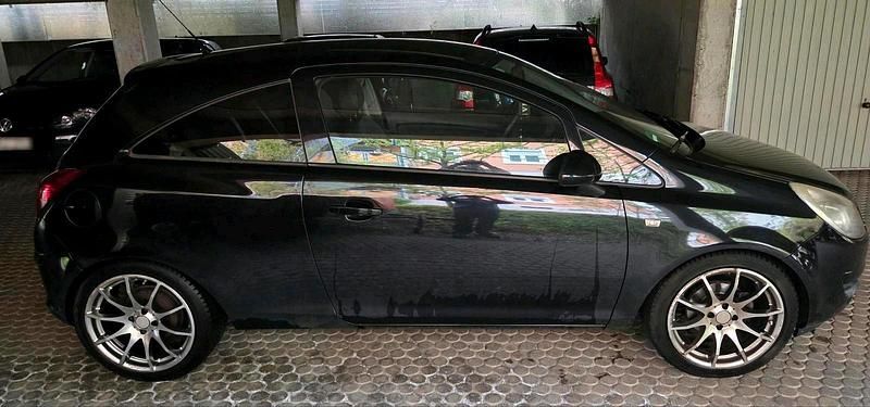Gebraucht Opel Corsa 2010 Schwarz Kleinwagen