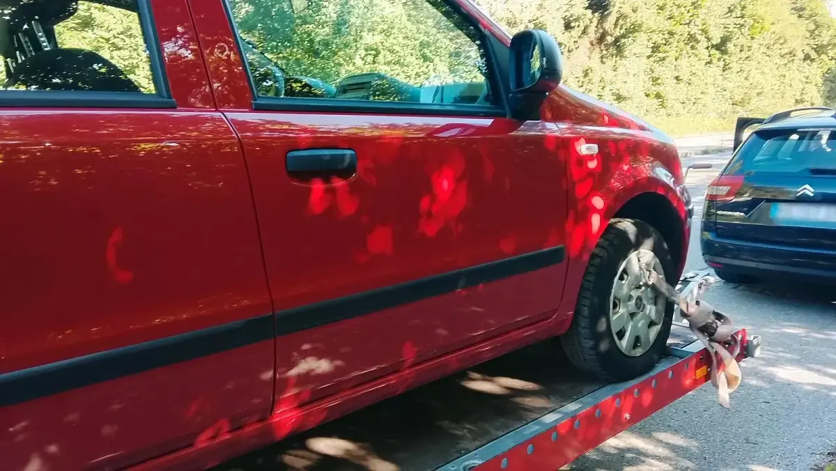 Gebraucht Fiat Panda 69 PS (50 kW) 2011 Rot Kleinwagen