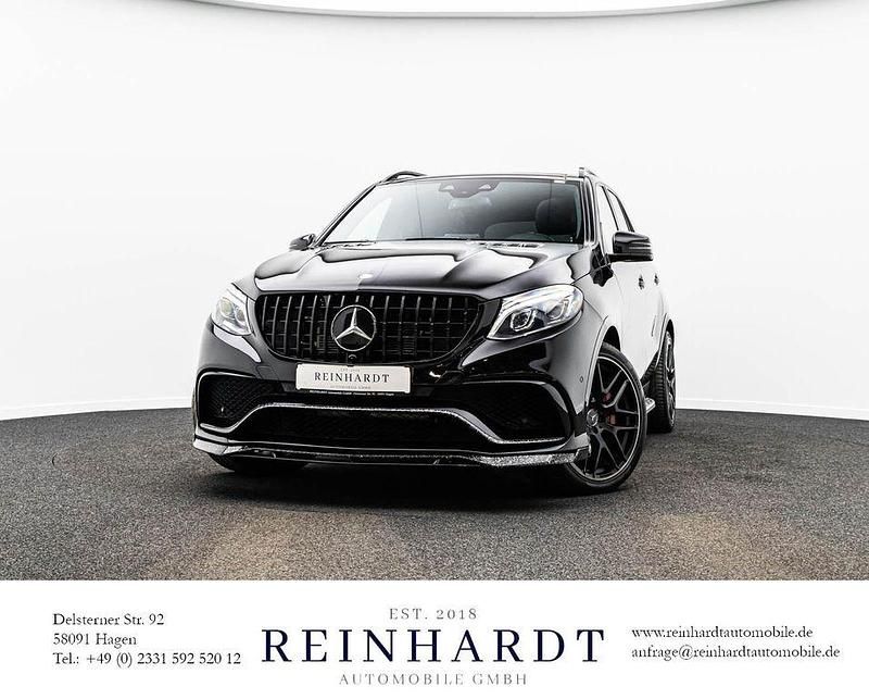 Obsidianschwarz metalliclack Gebraucht 2017 Mercedes GLE63 AMG AMG SUV | 49.889 € (Fairer Preis) - Bild 1/3