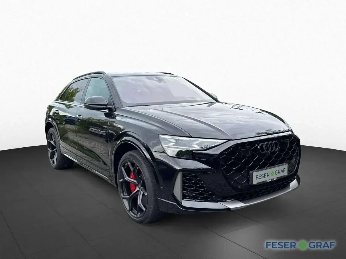 Ny Audi RS Q8 Performance 640 HK (470 kW) 2025 Sort SUV