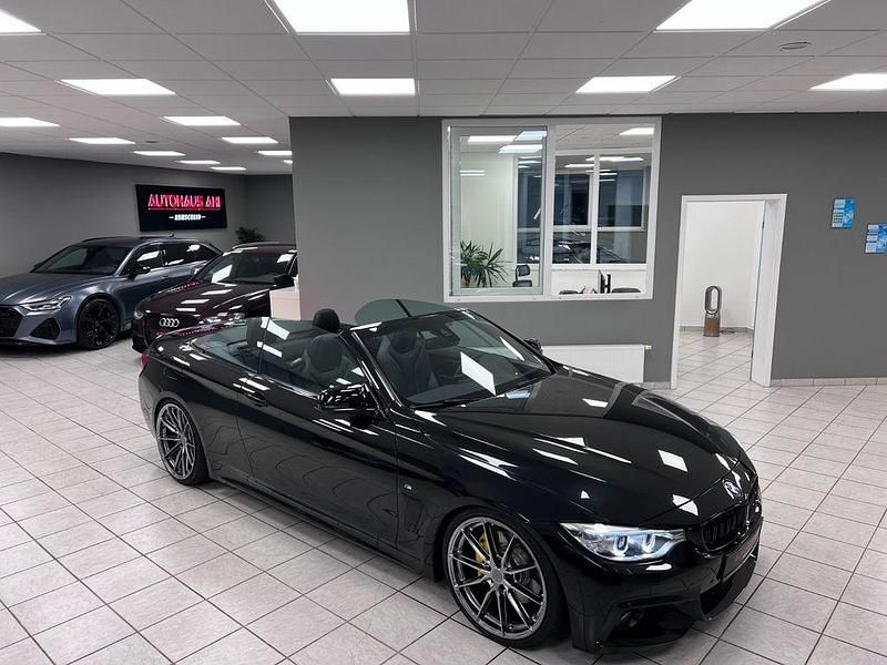 Schwarz Gebraucht 2016 BMW 440 M Sport Cabrio | 42.900 € - Bild 1/4