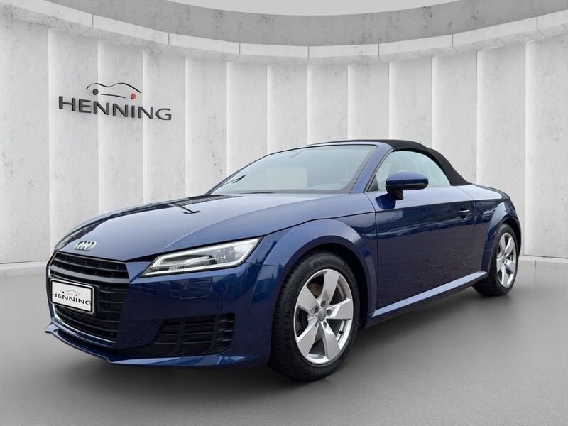 Blau Gebraucht 2018 Audi TT Roadster Sport Cabrio | 26.780 € (Teuer) - Bild 1/4