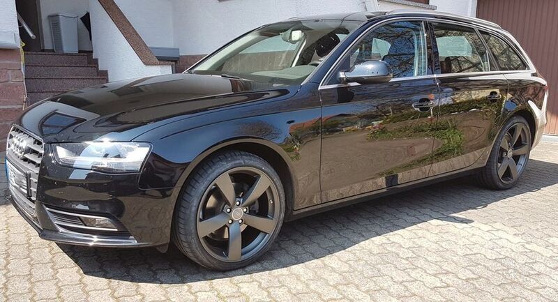 Schwarz Gebraucht 2015 Audi A4 Limousine | 9.800 € (Superpreis) - Bild 1/4