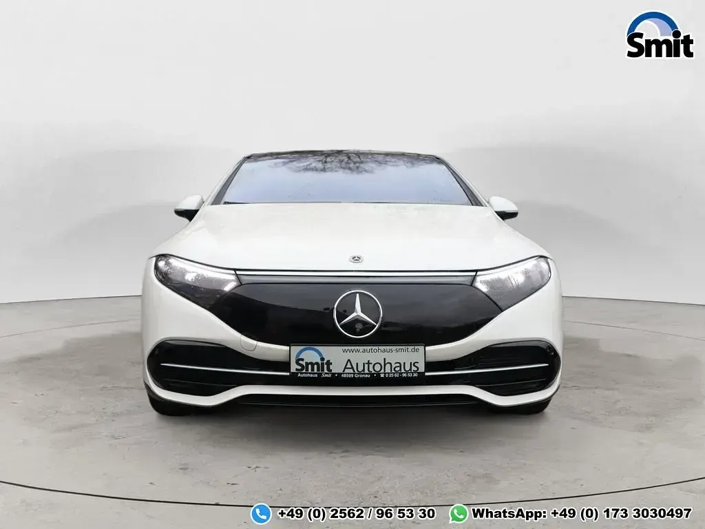 Gebraucht Mercedes EQS580 Premium Plus 384 kW (523 PS) 2024 Diamantweiss  metallic... Limousine