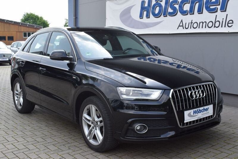 Schwarz Gebraucht 2014 Audi Q3 S-Line SUV | 13.700 € (Fairer Preis) - Bild 1/4